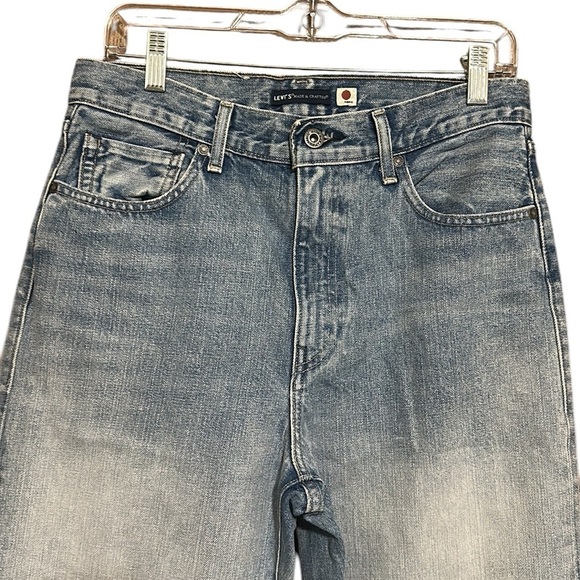 Levis’s Made Crafted The Column Pants Women's Blue Jeans High Rise Size 29/30 - Picture 5 of 14